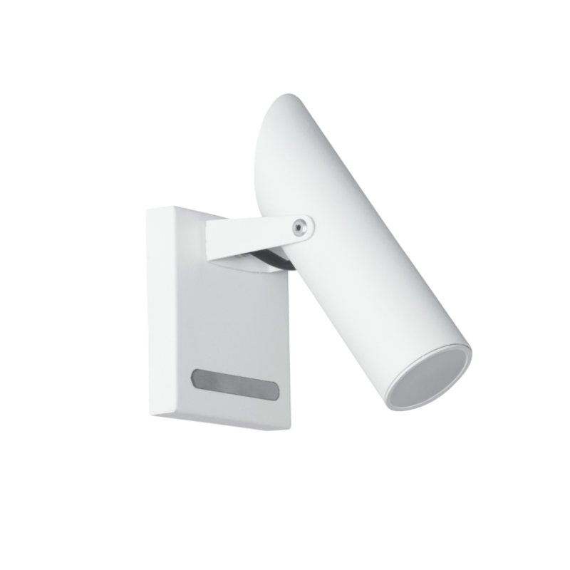 Aplique pared 1 luz Ferrolux Borja Blanco Negro