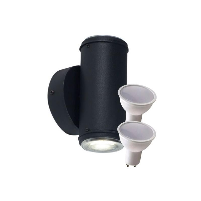 Bidireccional Curvo PVC Faroluz 4316/2 Dicroica LED 7W