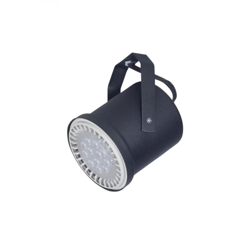 Spot Aplicar Tipo Tacho Blanco Negro AR111 LED 11W