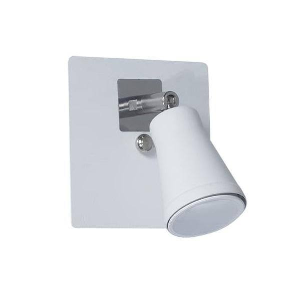 Aplique Dublin 1 Blanco Negro LED 7w