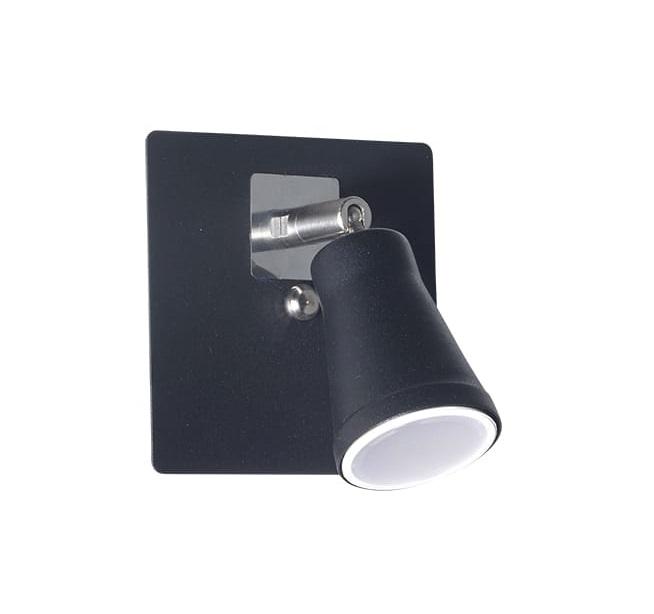 Aplique Dublin 1 Blanco Negro LED 7w