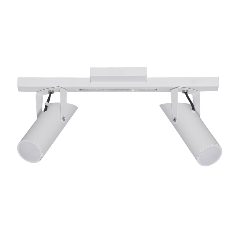 Aplique Borja 2 Blanco Negro Dicroica LED 7W