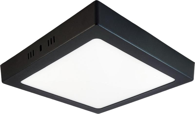 Plafon LED Aplicar Negro 36W Frio Calido
