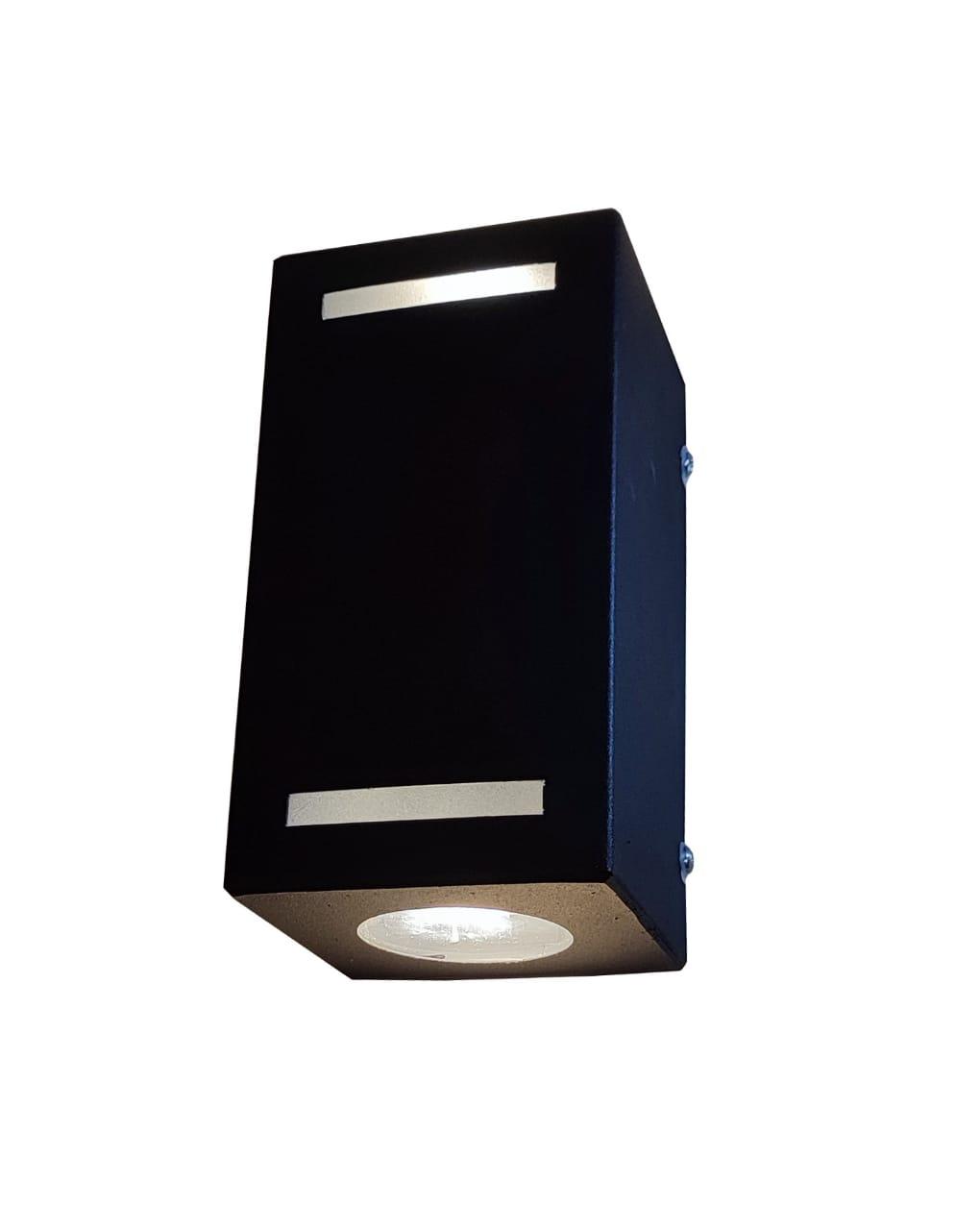 Aplique Bidireccional AP2700 Negro Dicroica LED 7W