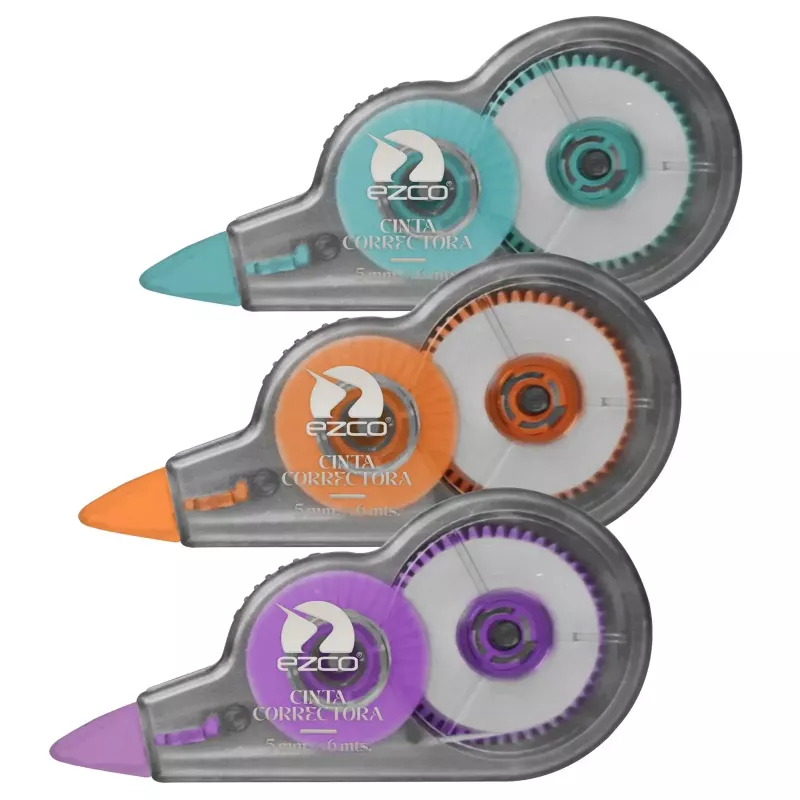 CORRECTOR CINTA EZCO 6 MTS.