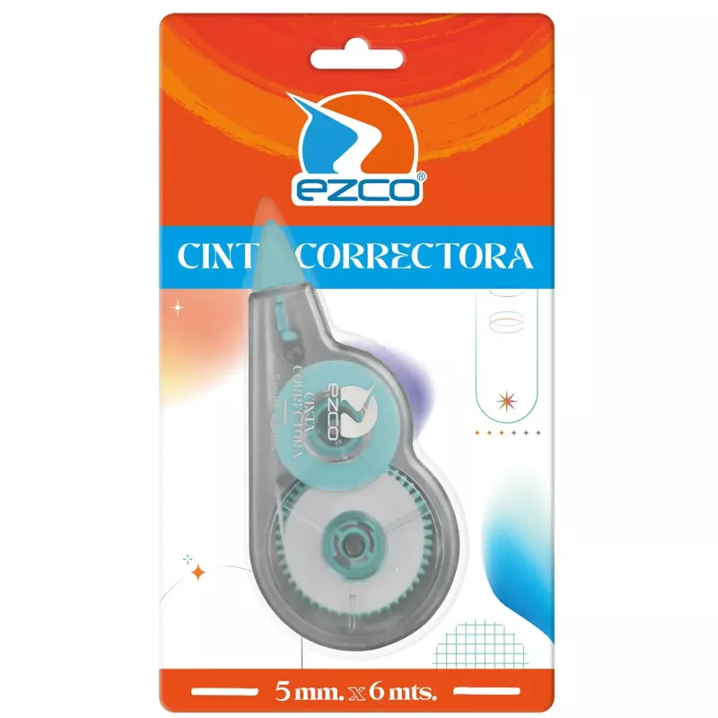 CORRECTOR CINTA EZCO 6 MTS.