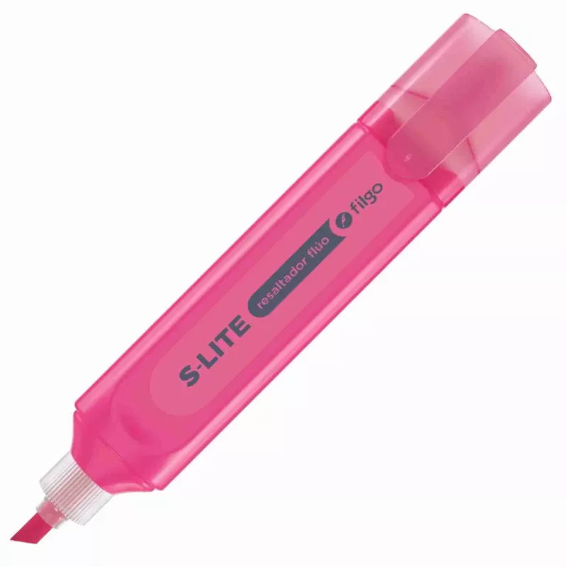 RESALTADOR FILGO CHATO ROSA FLUO