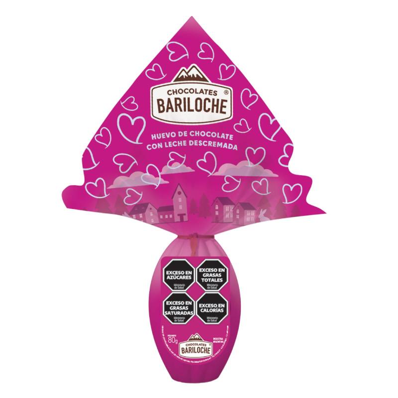 HUEVO BARILOCHE 80 GRS. AMOROSO B60258 - CAJA X 24 UNIDADES