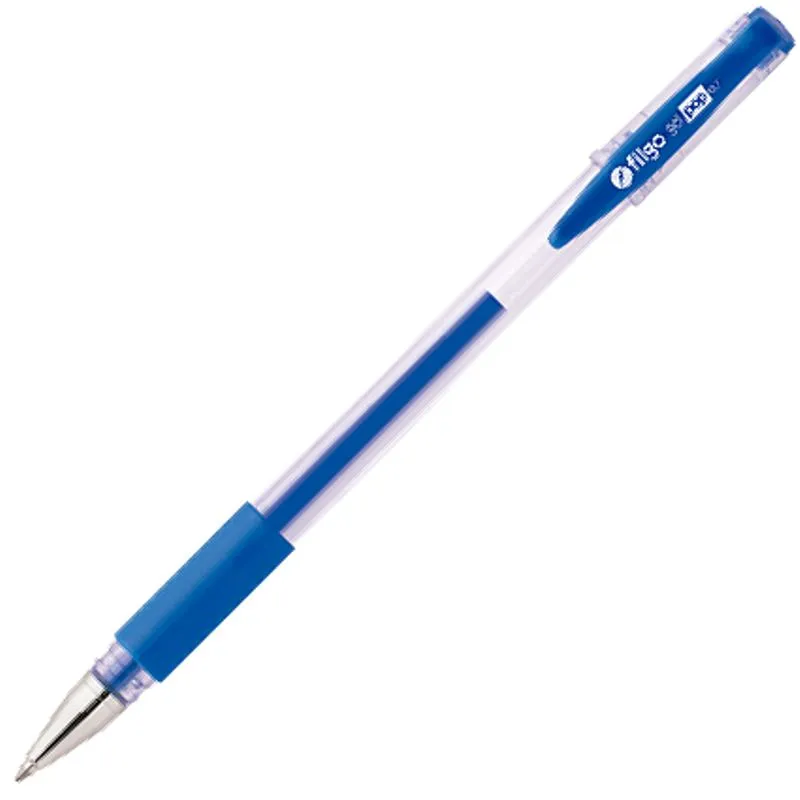 MARCADOR ROLLER GEL FILGO AZUL