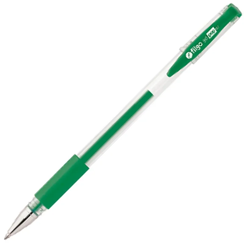 MARCADOR ROLLER GEL FILGO VERDE