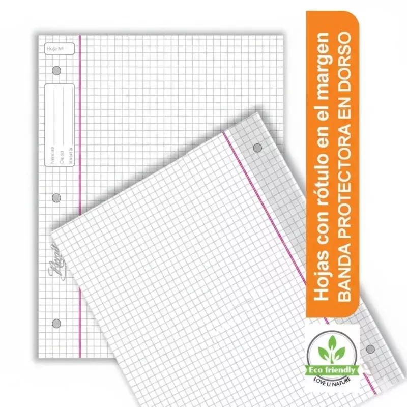 Repuesto Rivadavia 480 hojas cuadriculadas por mayor en San Martín y Zona Norte.