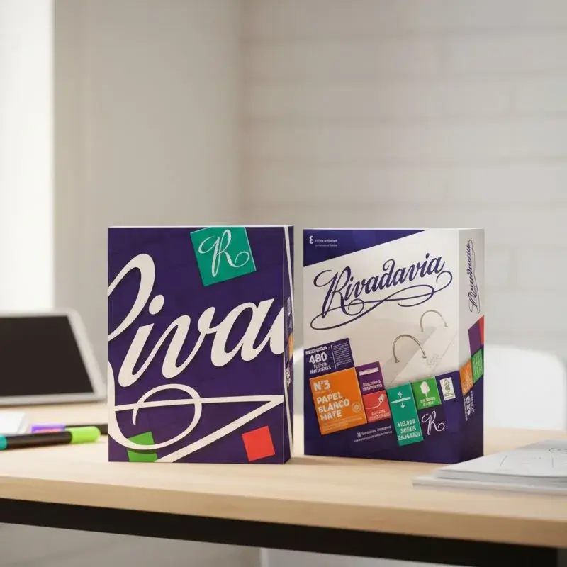 Repuesto escolar Rivadavia 480 hojas rayadas con stock disponible en Zona Norte y GBA.