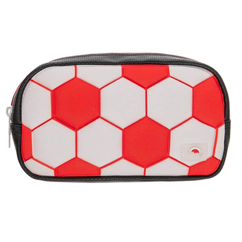 CARTUCHERA FILGO STARPAK FUTBOL ROJA Y BLANCA