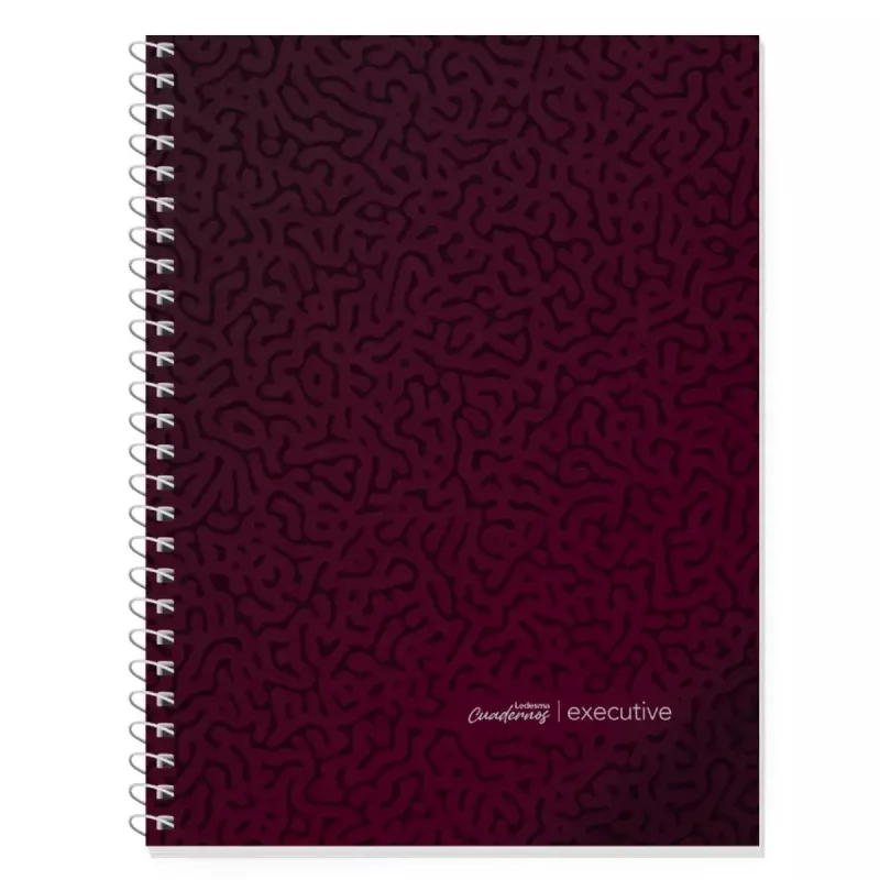Cuadernos Ledesma Executive tapa dura negros 22x29 por mayor en San Martín para empresas.