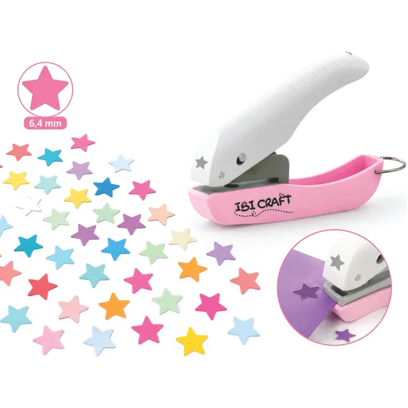 PERFORADORA PINZA IBI CRAFT 6.4 MM ESTRELLA