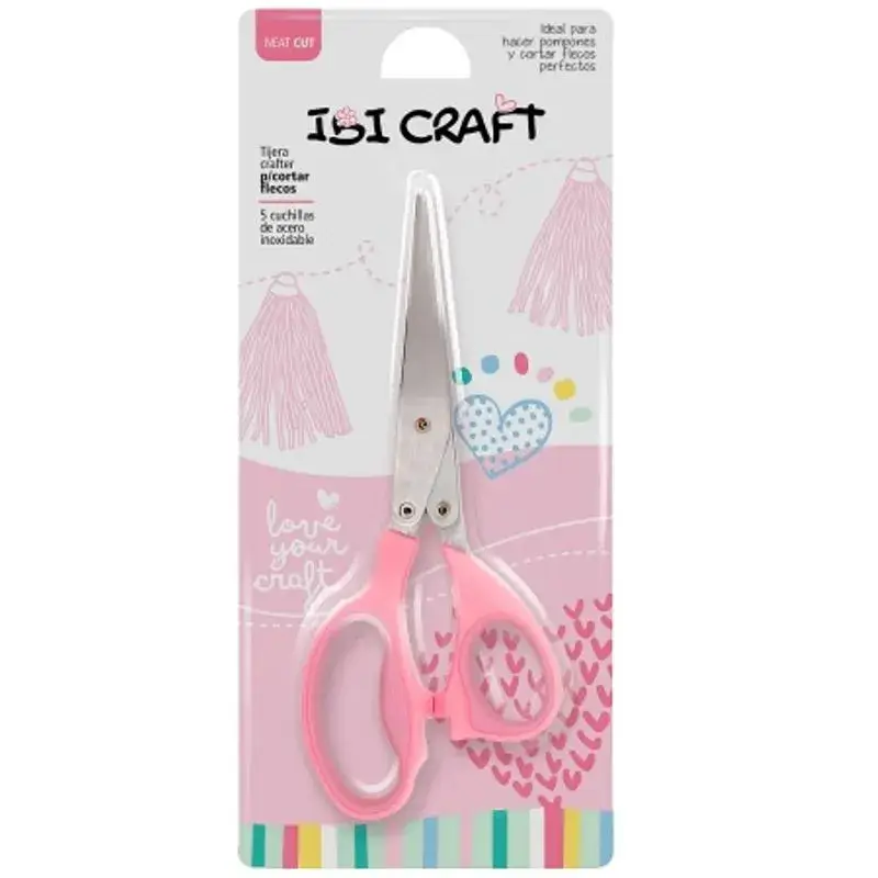 TIJERA IBICRAFT DE FLECOS 19 CM