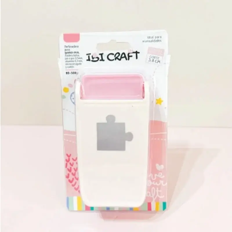 PERFORADORA SACABOCADO PUZZLE 38 MM IBIKRAFT ROMPECABEZAS