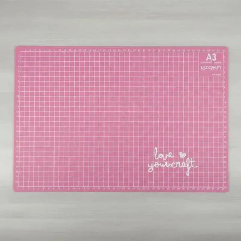 PLANCHA PARA CORTE IBICRAFT 45X30 A3 ROSA