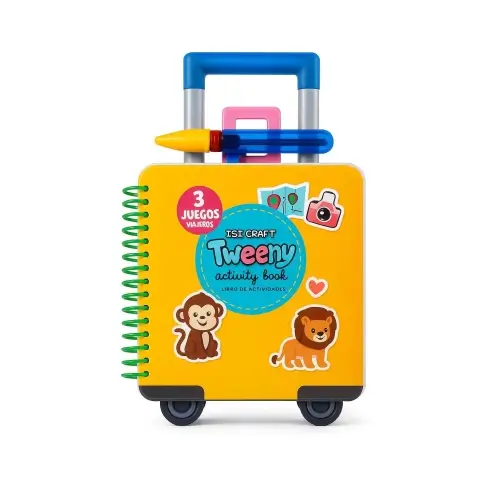 VALIJA ACTIVITY BOOK PARA PINTAR CON STICKERS
