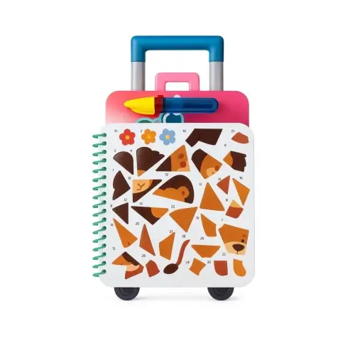 VALIJA ACTIVITY BOOK PARA PINTAR CON STICKERS