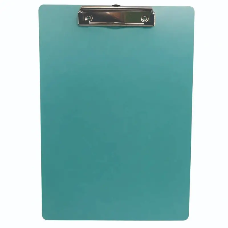 PORTA PLANILLAS - BLOCK OFICIO PLASTICO COLORES PASTEL
