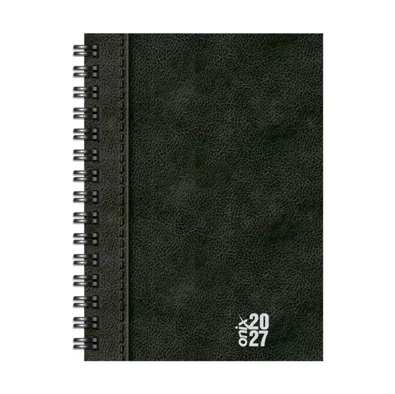 AGENDA 16X22 UOMO NEGRO HOJA POR DIA