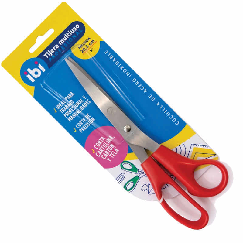 TIJERA ERGONOMETRICA IBI 21 CM
