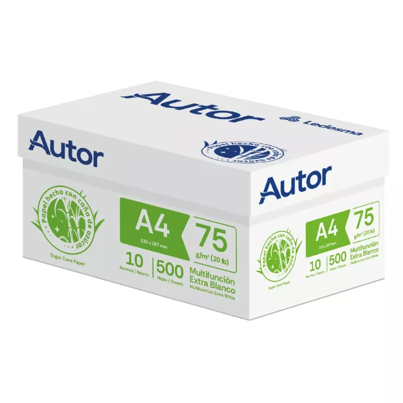RESMA A4 LEDESMA AUTOR 75 GRS.