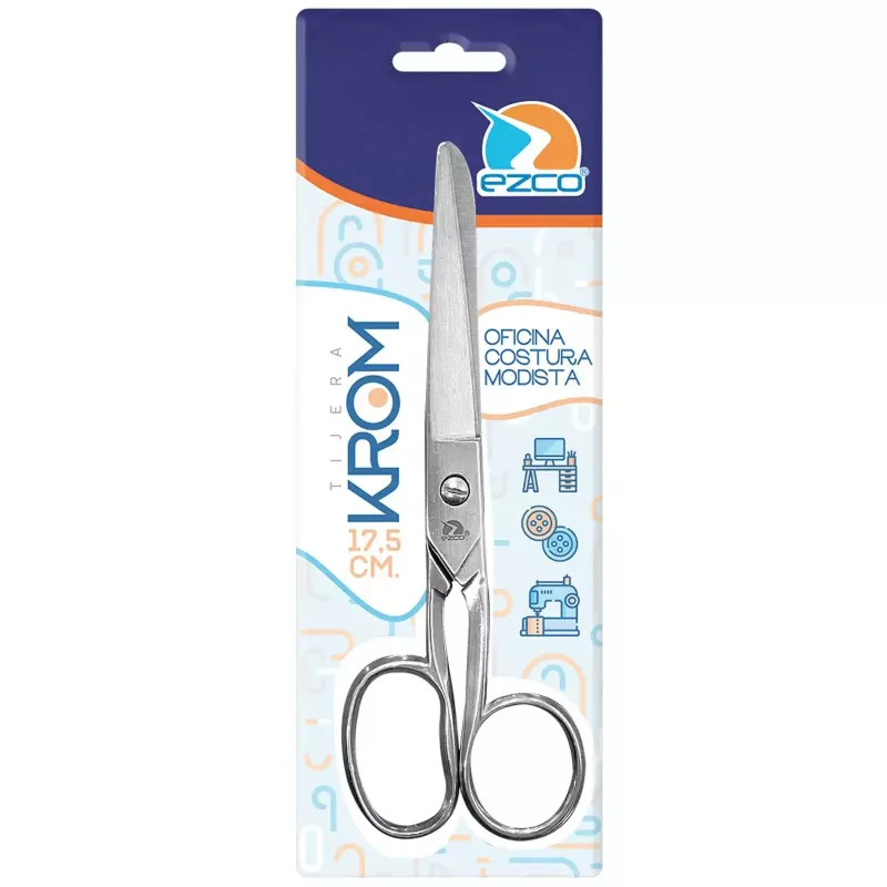 TIJERA ACERO INOXIDABLE MODISTA 17.5 CM