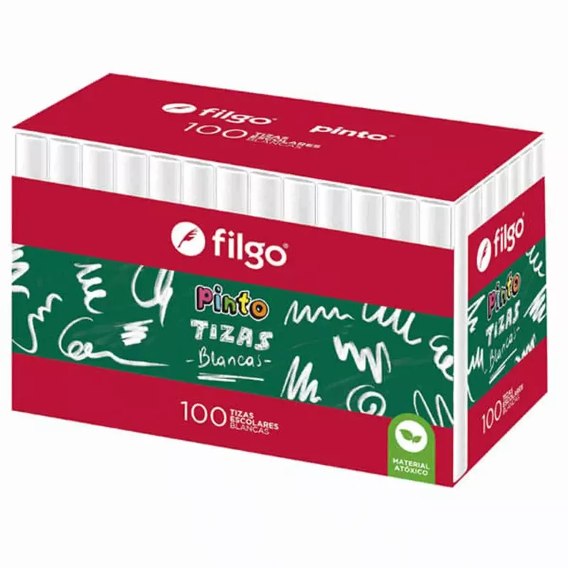 TIZAS BLANCAS X 100 UNIDADES FILGO