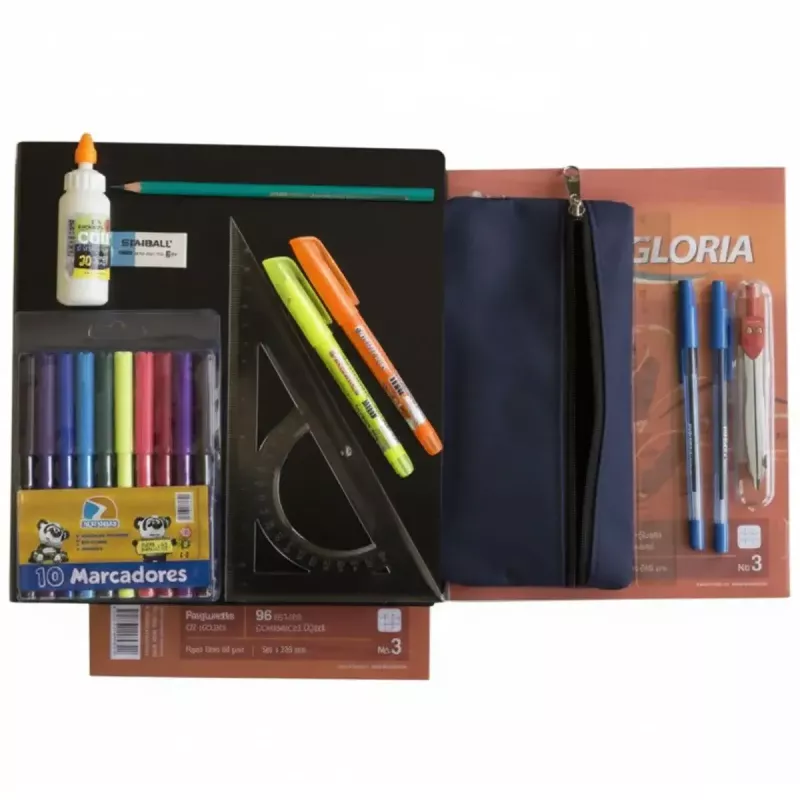 KIT ESCOLAR PRIMARIO 5to A 7mo OPCION A