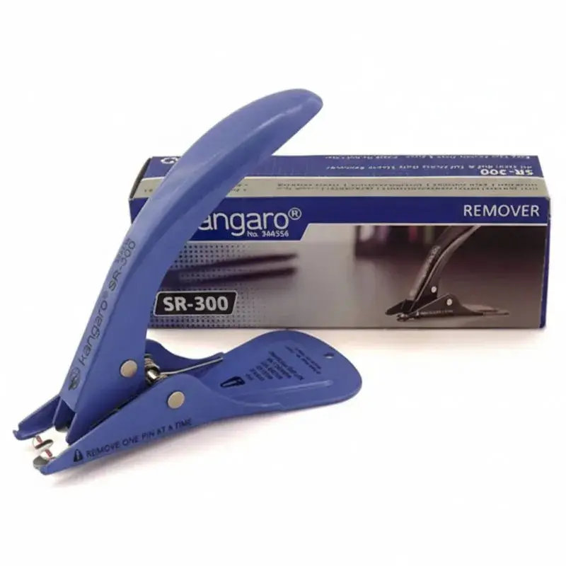 Sacabroches metálico tipo pinza para ganchos de abrochadora 10/50 y 24/6.