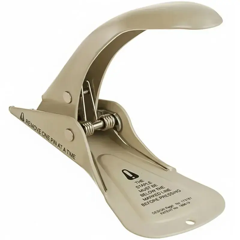 Sacabroches profesional para abrochadoras industriales.
