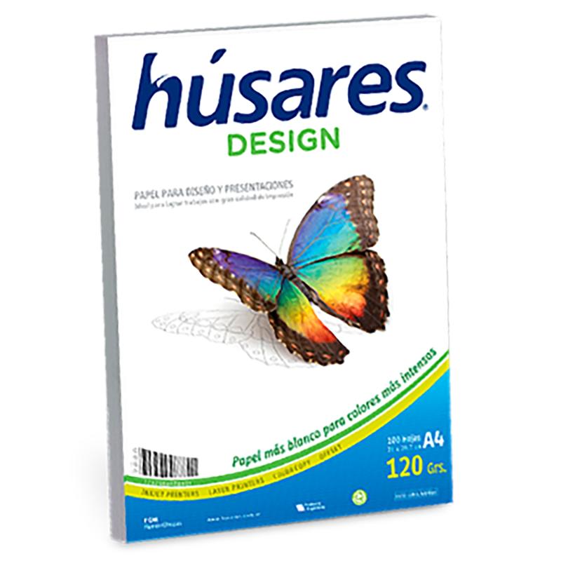 RESMA A4 120 GRS. DESIGN NOPA HUSARES 100 HOJAS 7880