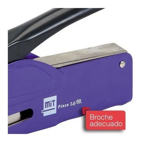 ABROCHADORA MIT 24-8 "R" PINZA PINTADA