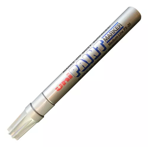 MARCADOR UNI PX20 PARA CUALQUIER SUPERFICIE PLATEADO