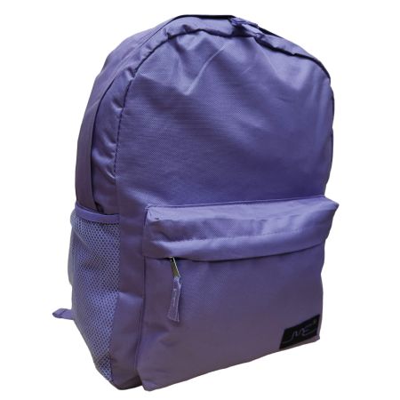 Mochila escolar mediana con dos compartimentos principales.