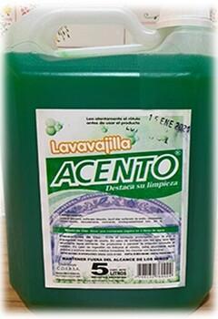DETERGENTE X 5 LITROS ACENTO - GIGANTE