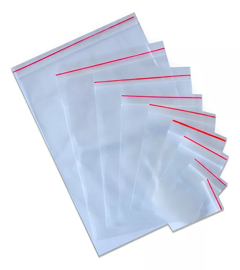 BOLSAS CON CIERRE  ZIPPER - ZIPLOC 5x7 x 500 UNIDADES