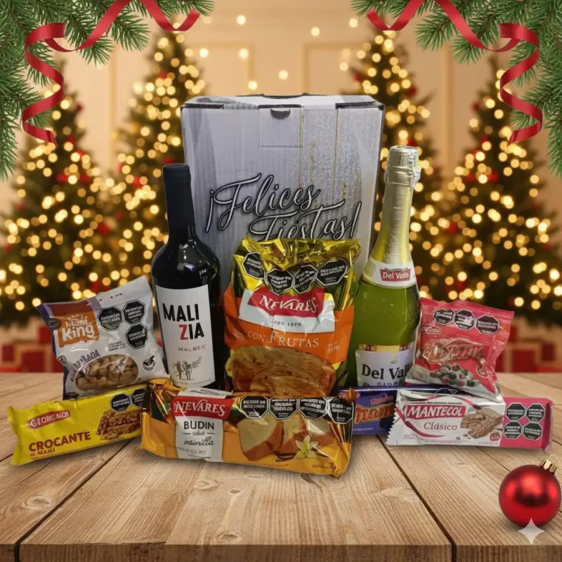 CAJA NAVIDEÑA PARA EMPRESAS TOPACIO