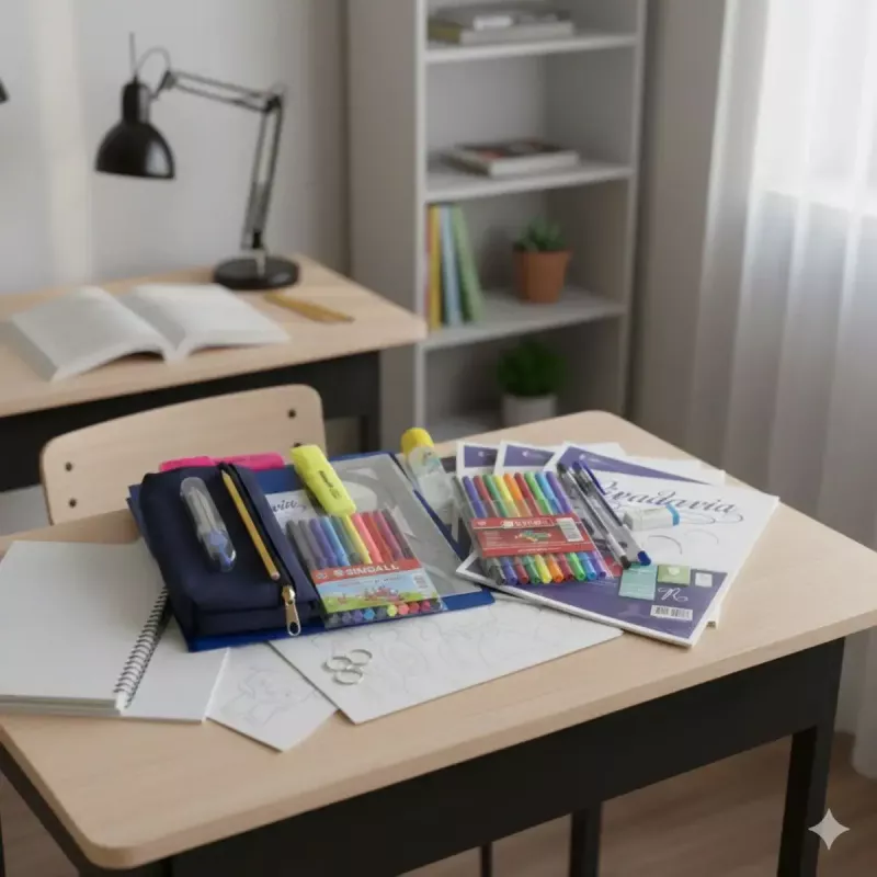 KIT ESCOLAR PRIMARIO 5to A 7mo OPCION C