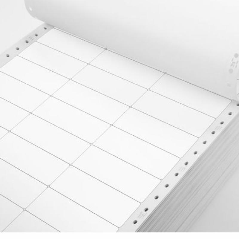 ETIQUETAS FORMULARIO CONTINUO. 88X35 2 BANDAS 8000E