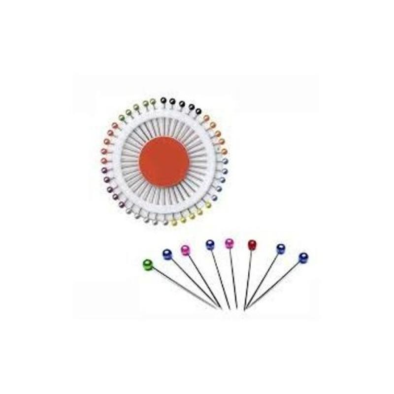 ALFILERES CABEZA DE COLOR DISCO