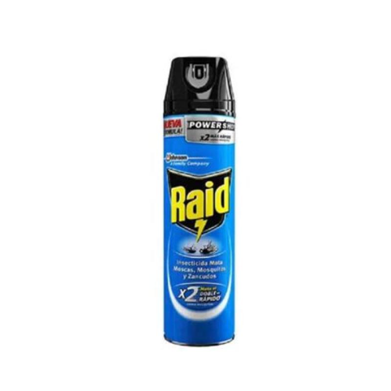 INSECTICIDA RAID AZUL MATA MOSCAS Y MOSQUITOS