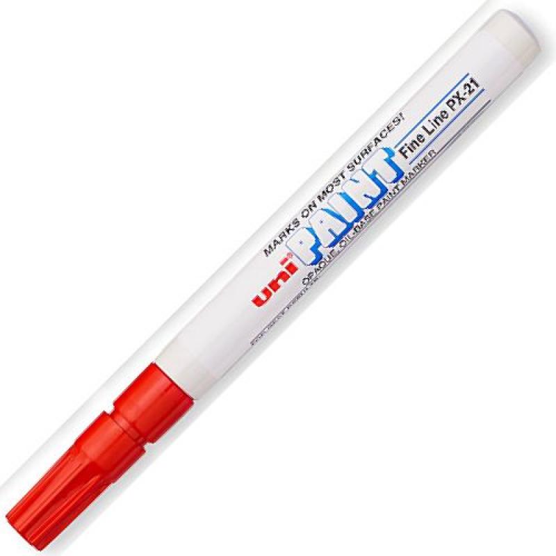 MARCADOR UNI PX21 PARA CUALQUIER SUPERFICIE FINO ROJO