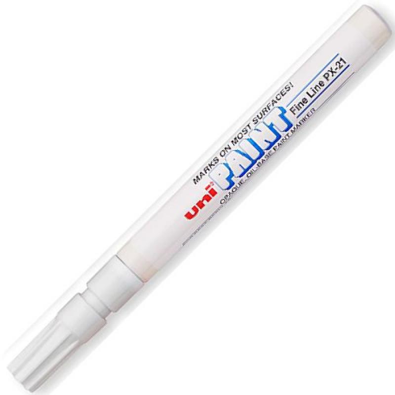 MARCADOR UNI PX21 PARA CUALQUIER SUPERFICIE FINO BLANCO