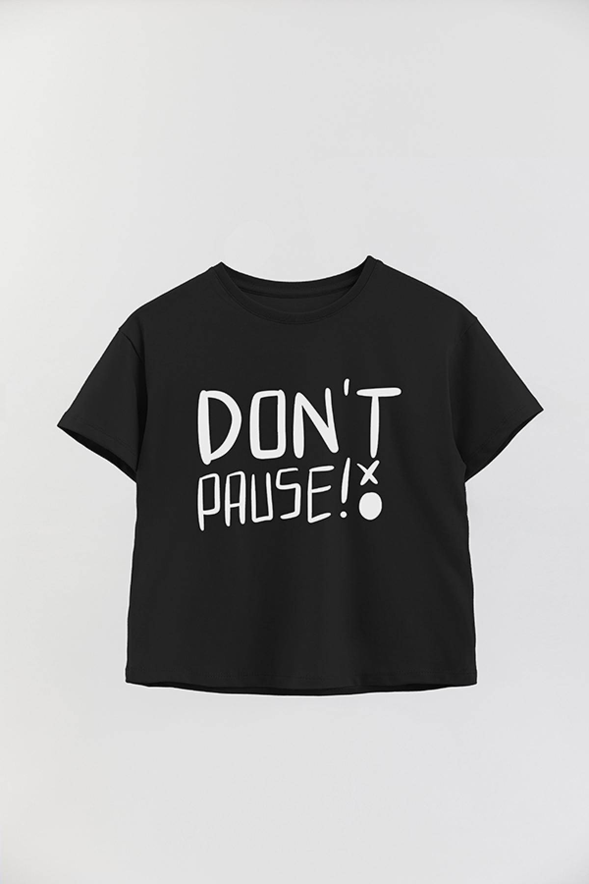 REMERA BOY GM DON'T PAUSE