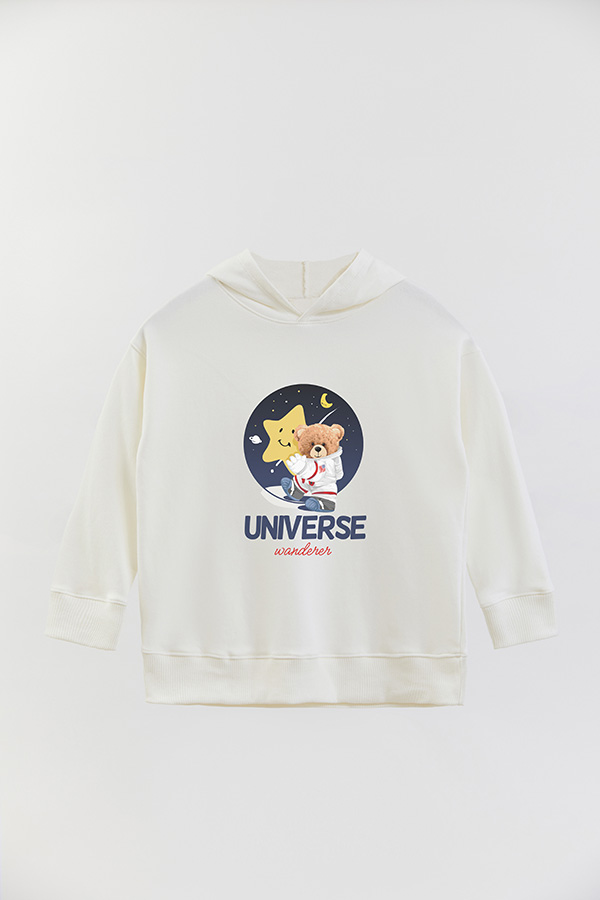 HOODIE RUSTICO KIDS TEDDY UNIVERSE