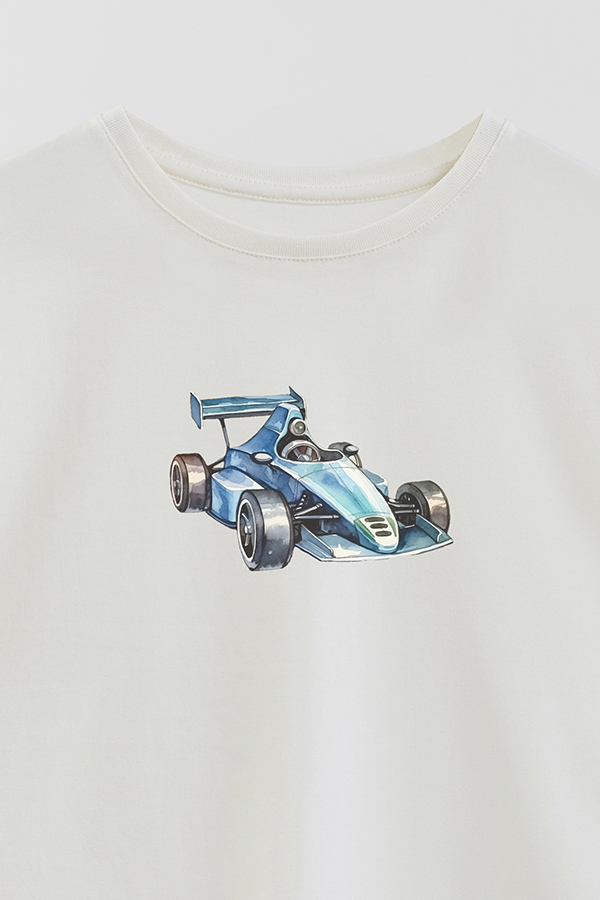 REMERA BOY OVER CP RACE CAR