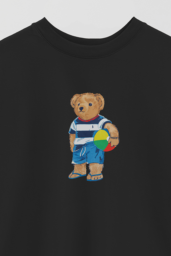 REMERA OVER ESTAMPADA UNISEX BEAR SUMMER